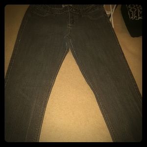Blackish gray jeans